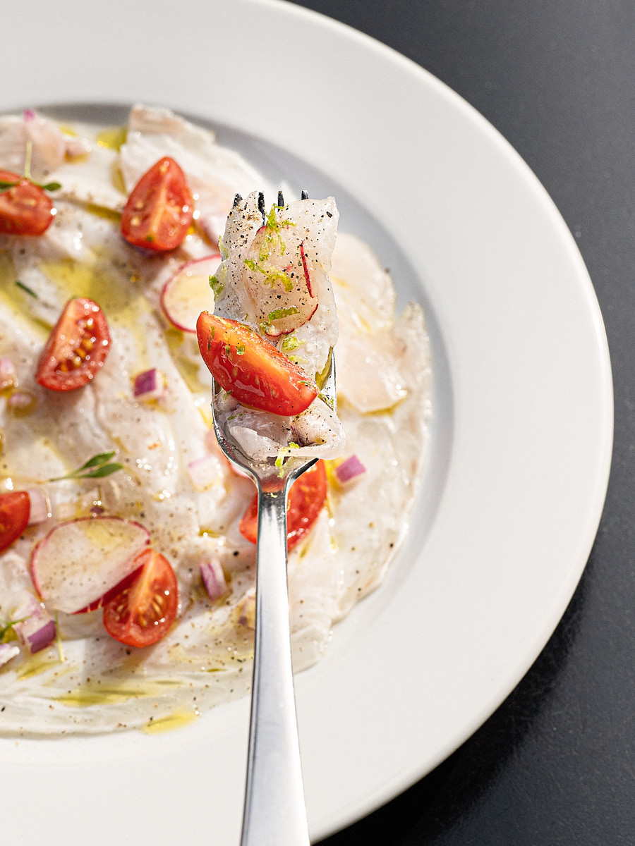 Café RUC restaurant parisien comédie française carpaccio bar frais déjeuner dîner